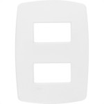 Espelho Placa Radial Modular Branco 4X2 2Mod Dist 3004