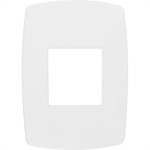 Espelho Placa Radial Modular Branco 4X2 2Mod.1703005