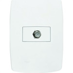 Conjunto Rad Modular Branco 1403004 Tomada P/Antena