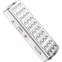 Luminaria Emergencia Bivolt 30 Leds Elgin