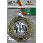 Varal De Aco Multi 15Mt 3,30Mm C/Kit