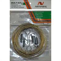 Varal De Aco Multi 15Mt 3,30Mm C/Kit