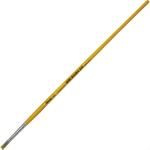 Pincel Atlas Achatado 915/02 - Kit C/12 Unidades