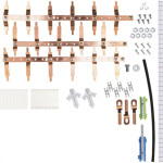Barram Cemar Trifasico 28D 100A Din 4382