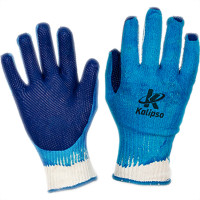 Luva Tricotada Blue Grip 09-G Kalipso - Kit C/12 Unidades