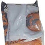 Bota Galocha Pega Forte Branco Cano Medio N.44