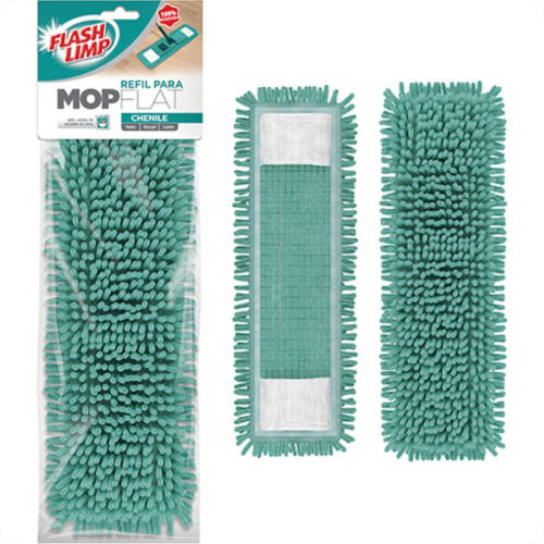 Refil Para Mop Flat Chenile Flash R7633