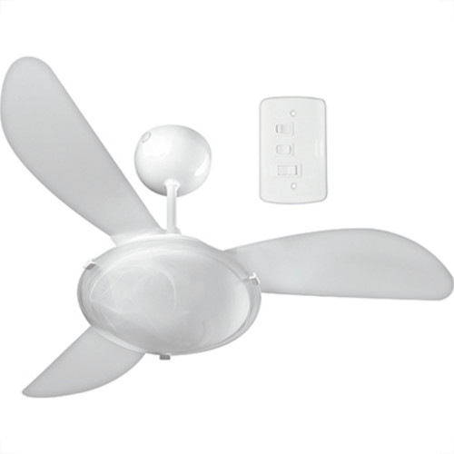 Vent.Teto 3Pas Sunny Led 220V Branco Venti
