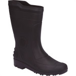 Bota Galocha Pega Forte Preto Cano Medio N.37