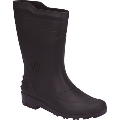 Bota Galocha Pega Forte Preto Cano Medio N.37