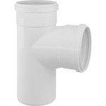 Tee Esgoto Tigre 100 X 75 Branco