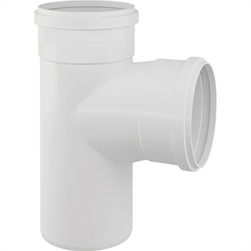 Tee Esgoto Tigre 100 X 75 Branco