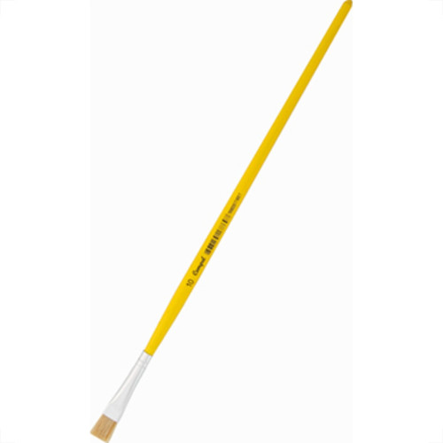 Pincel Compel Achatado 10 - Kit C/6 Unidades