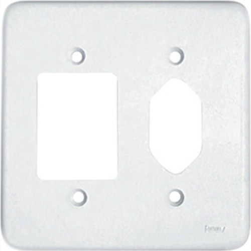 Espelho Placa Radial Pollar 1702027 4X4 3S+1T2P+T