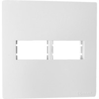 Espelho Placa Peesa Una Max P1722 4X4 2Modulo Branco