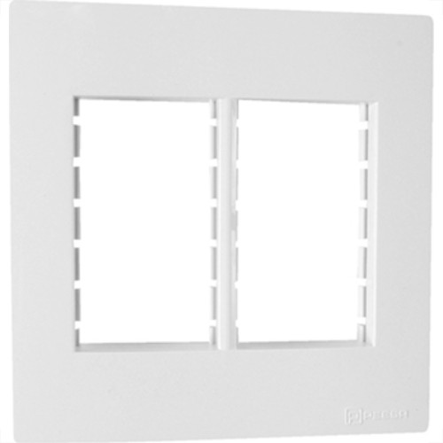 Espelho Placa Peesa Una Max P1733 4X4 6Modulo Branco