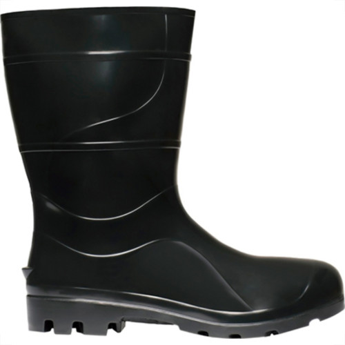 Bota Galocha Crival Preto Cano Medio N.40 S/Forro