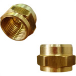 Porca P/Tubo Gas 3/8 Sae Garden C/10