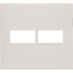 Espelho Placa Pial Plus+ Branco 4X4 2Mod.Horz 618511Bc