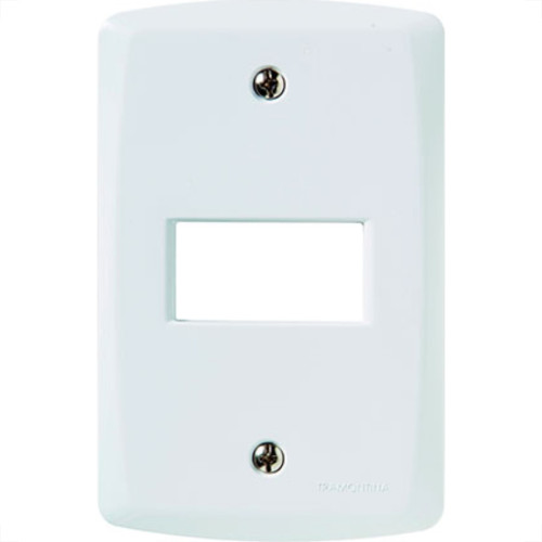 Espelho Placa Tramontina Lux 4X2 1Int Horz 105/204