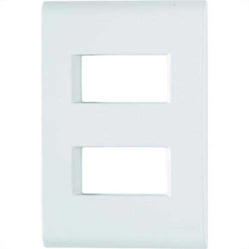 Espelho Placa Tramontina Liz 4X2 2Int Dist 106/206