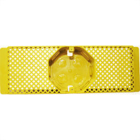 Suporte P/Laje C/Caixa-Forro 30Cm Amarelo Mondia - Kit C/20 Unidades