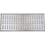 Grelha Alum Compl.20X 50 Escovado Sol