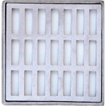 Grelha Alum Compl.30X30 Escovado Sol