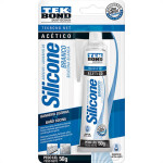 Cola Silicone 50G Tekbond Branco Blister