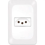 Conjunto Pial Pop 1Tomada 20A Lgx03020 Branco