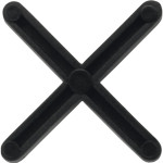 Espacador Piso Moldimplas 4,0Mm Preto C/100