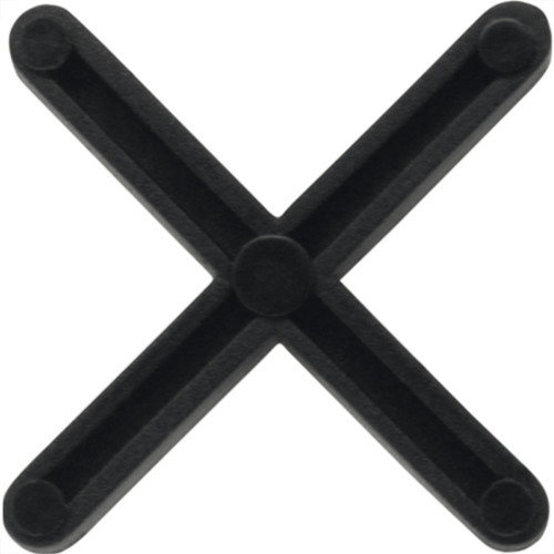 Espacador Piso Moldimplas 4,0Mm Preto C/100