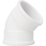 Cotovelo Esgoto Plastilit 40X45 Branco - Kit C/25 Unidades