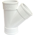 Juncao Esgoto Plastilit 40 X 40 Branco - Kit C/25 Unidades