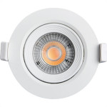 Spot Emb.03W Led 3000K Red B_D Branco
