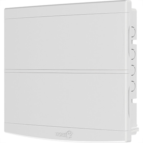 Centrinho Tigre Slim Pvc 32Disjuntor Dim Branco Emb