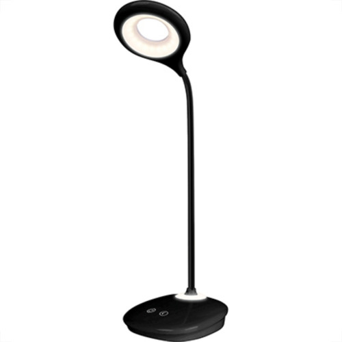 Luminaria Mesa Artic.6W Leds 6000K Preto B_D