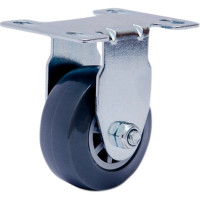 Rodizio Placa Fixa Cinza 50Mm/2 S/F Colson