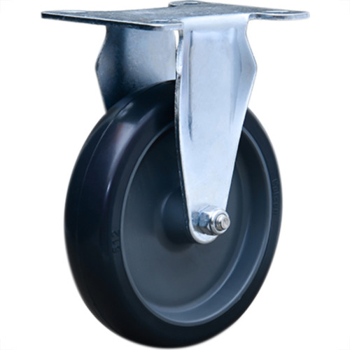 Rodizio Placa Fixa Cinza 100Mm/4 S/F Colson
