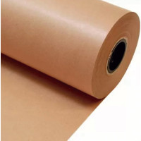 Papel Kraft Nat.C/Brilho 60Cm C/200Mt