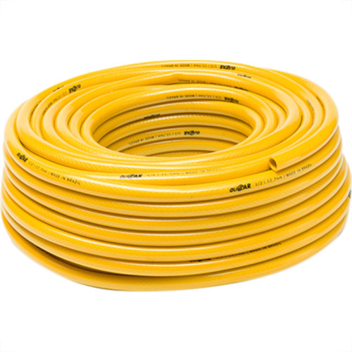 Mangueira Oliplas Malha trançada 1/2X2 Jet Amarelo 50M