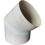 Cotovelo Esgoto Shiva 300X45 Branco