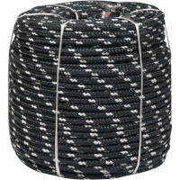 Corda Poliest.Firmeza Branco/Preto 08Mm Rl/240