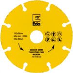 Disco Tungstenio Eda Mad 110X20Mm