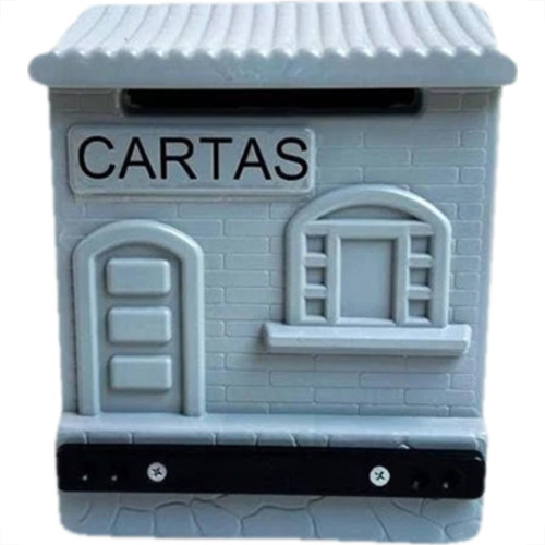 Caixa Correio Colonial Lubian Cinza