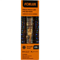 Pisca-Pisca Solar 200Led Color 20Mt Foxl