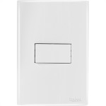 Conjunto Radial Ouro Branco 1 Interruptor Paral 1809232