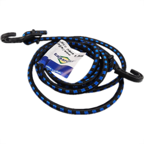 Elastico P/Bagageiro Brasfort 1,50Mt G.Pvc - Kit C/10 Unidades