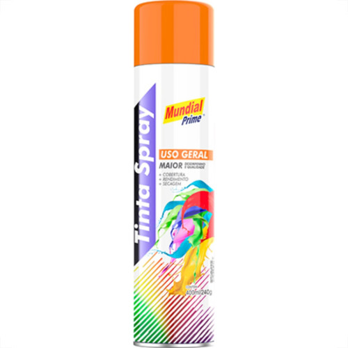 Spray Mundial Geral Laranja 400Ml Spray Mundial Geral Laranja 400Ml