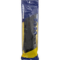 Abracadeira Nylon Brasfort 7,6X300 Preto C/50
